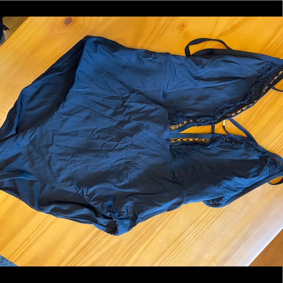 Laundry Low V front one piece tie back swimsuit - Picture 1 of 3